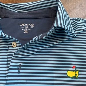 Never worn! Boys Masters golf polo shirt. Size XL 12-14